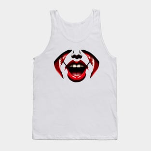 Mouth open Tank Top